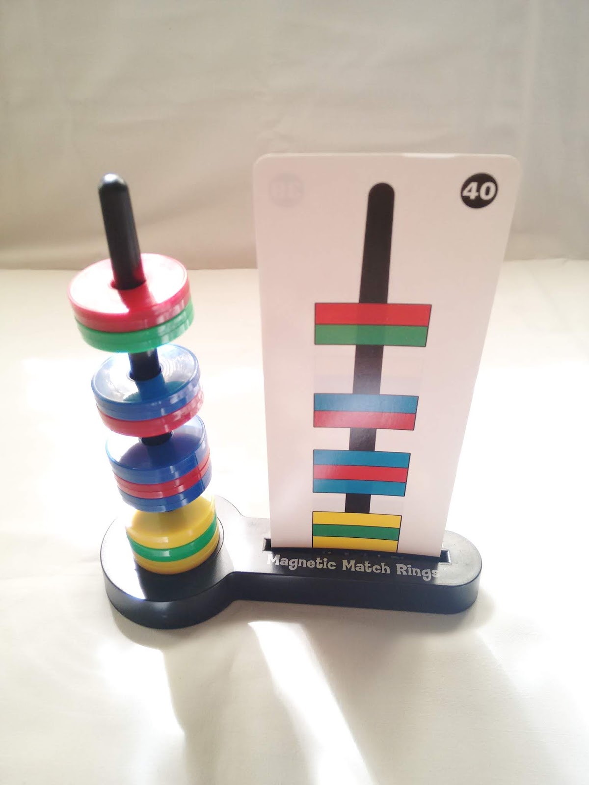 Magnetic top match rings